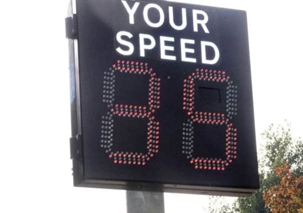 A speed indication device