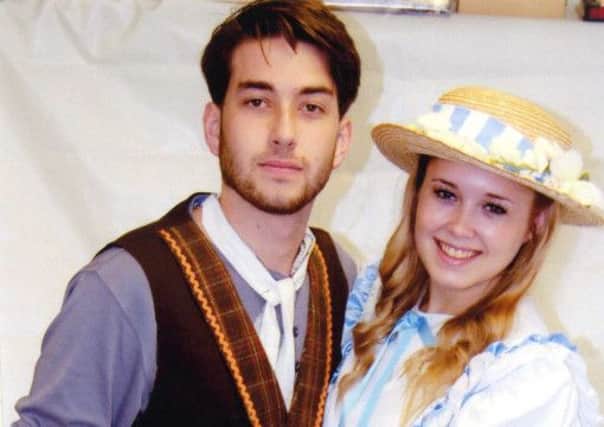 Richard Shingleton and Lauren Middleton who are appearing in Carousel