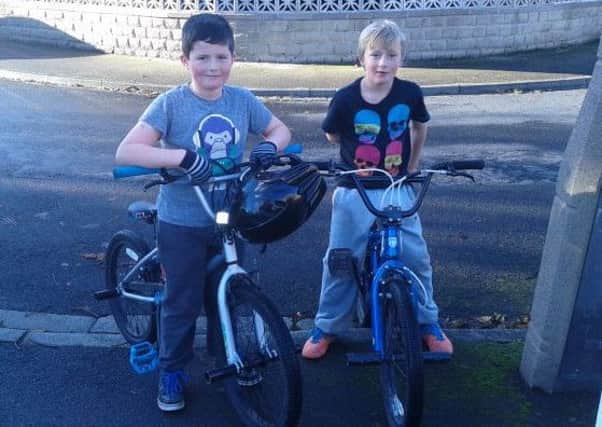 Joe Briggs and Will  Meehan did a sponsored cycle for Children in Need