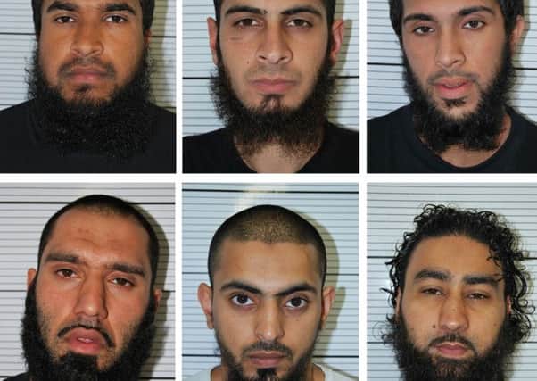 MAY The scale of a bomb plot on Dewsbury was revealed. Pictured on the top row: Jewel Uddin, Mohammed Saud and Zohaib Ahmed. On the bottom row: Anzal Hussain, Mohammed Hasseen and Omar Mohammed Khan.