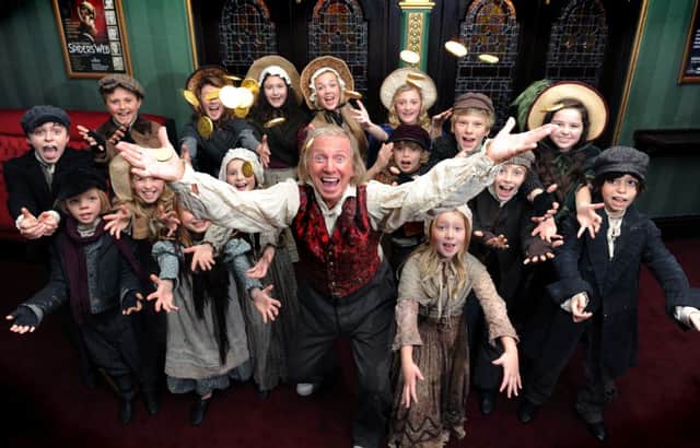 Scrooge the Musical.