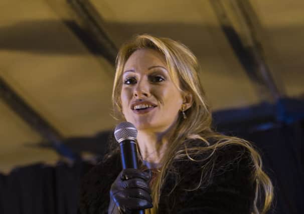 CHILDHOOD DREAM Victoria Whittam at Mirfield's Christmas lights switch on.