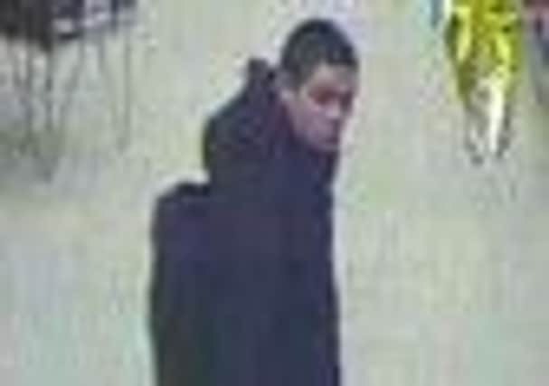 Police want to speak to this man in connection with an assault at Morrisons in Heckmondwike