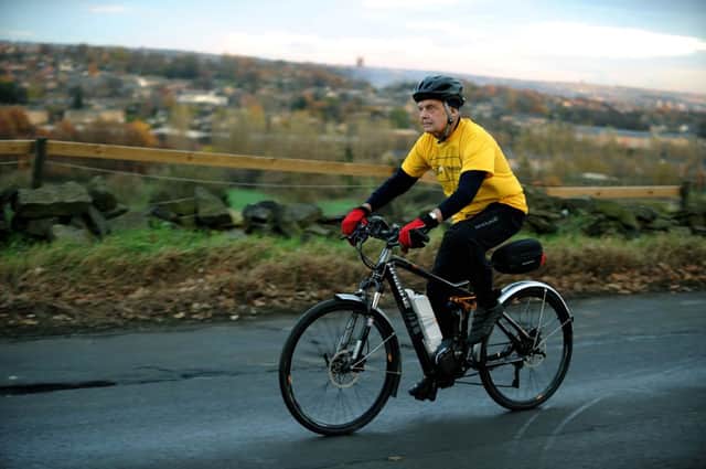 JANUARY 2013 Cyclist Brian Robinson helped bring the Tour de France to our region.