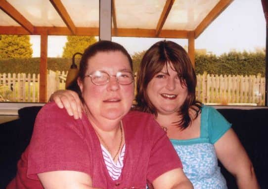 Gwen Sissons and Theresa Scaddan lost 12 stone between them.