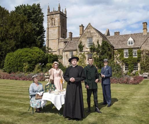 The cast of Father Brown.
