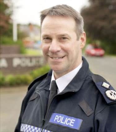POSITIVE OUTCOME Chief Constable Mark Gilmore.