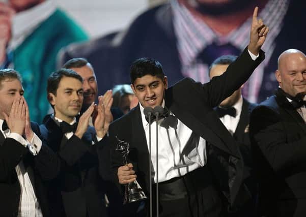 DIFFERENT CLASS Musharaf is joined by his former teachers as Educating Yorkshire picked up best documentary at the National Television Awards  (Yui Mok/PA Wire)