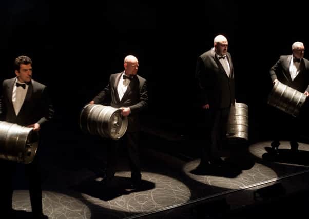 Bouncers at Theatre Royal Wakefield.

From left: L to R: Chris Hannon, Dave Maccreedy, Adrian Hood and Rob Hudson
