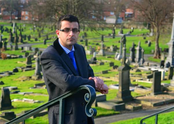 DISAPPOINTING RESPONSE Dewsbury Cemetery Action Group member Simon Reed. (D521B405)