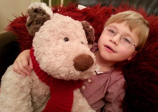 FUNDRAISING APPEAL The family of Sam Bottomley, six, must raised £35,000 to fund a life-changing operation to help him walk independently. (d512f403)