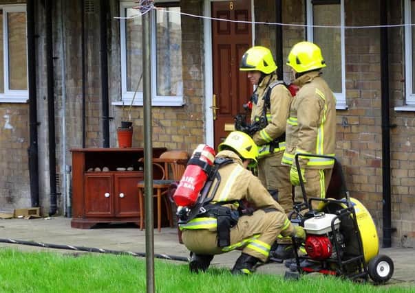 Firefighters were called to a minor fire at Warwick Road, Batley Carr, on February 24