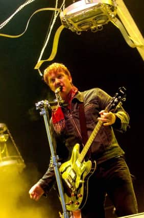 Festival date: Queens of the Stone Age frontman Josh Homme.