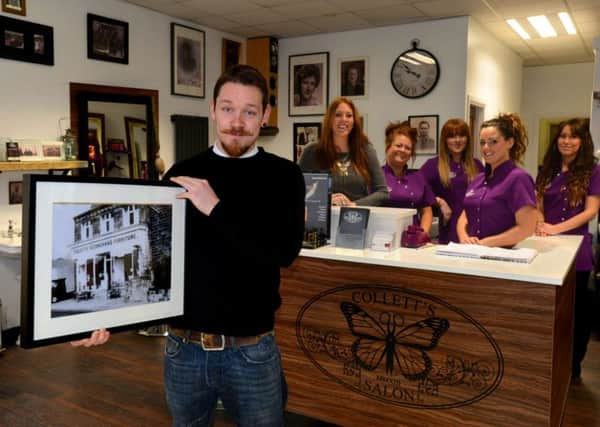 Daniel Collett has opened Collett's Salon and paid tribute to his uncle's former shop.