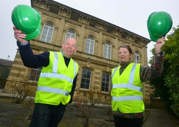 Work has begun on a project to bring the listed Dewsbury County Court building back into use as flats.