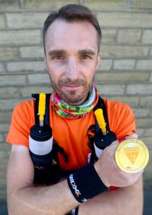 Matthew Crowhurst ran a 7-day 250-mile race in the Sahara desert. (D533J415)
