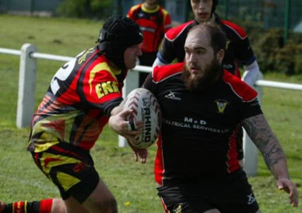 Ryan Ginnely scored a hat-trick of tries and was joint MoM in Birstall Vics victory last week.