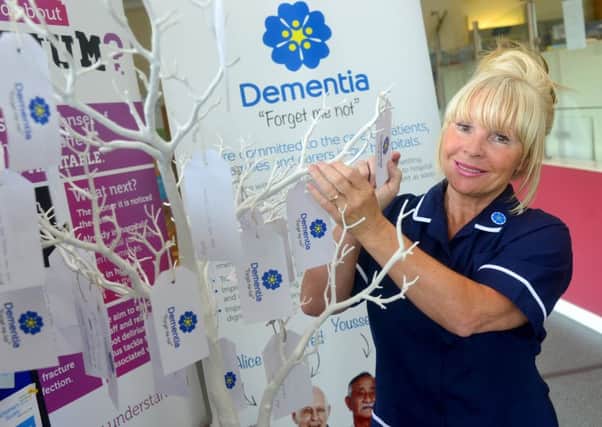 Mid Yorkshire Hospital Trust dementia leader Anita Ruckledge is promoting dementia awareness week.