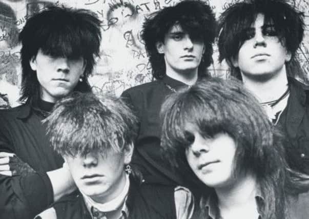 MALICE IN WONDERLAND Roger Lord, far right, with bandmates Paul Collett, Andrew Rowley, Patrick Torsney, Becky Naylor back in 1984.