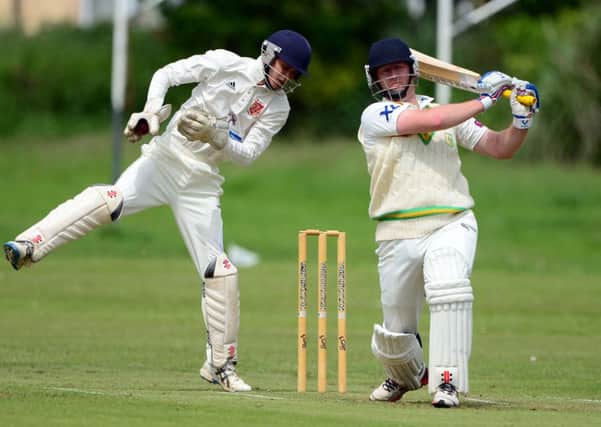 James Stansfield top scored with 41 for Scholes but was unable to prevent them bowing out of the Heavy Woollen Cup to Methley.