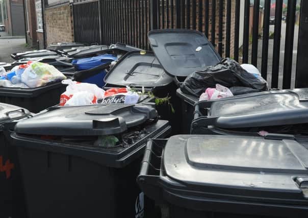 BINS APLENTY Kirklees Council has suggested to residents who missed out on their Tuesday bin collections to take their rubbish to a local tip to prevent overflowing bins.