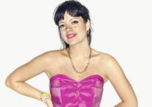 Lilly Allen is one of the stars featuring in the White Cloth Gallery's exhibition of Glastonbury pictures