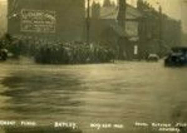 FLOOD SCENE Batley Carr in the 1920s.