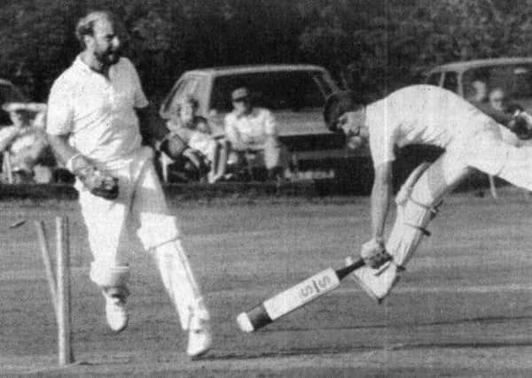 CUP CLASH Ossett and Liversedge play for the Central Yorkshire League Knock-out Trophy in 1984.