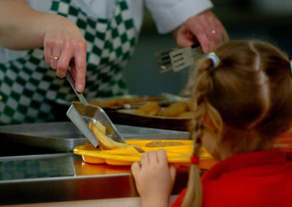 GOING UP School meals will cost £1.95 from January.