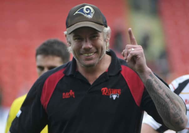 Glenn Morrison is hoping to guide Dewsbury Rams to their highest finish since 2001.