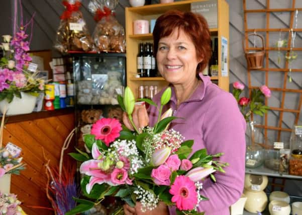 OWN BOSS Florist Jane Snook in The Flower Shop.  (d630a342)