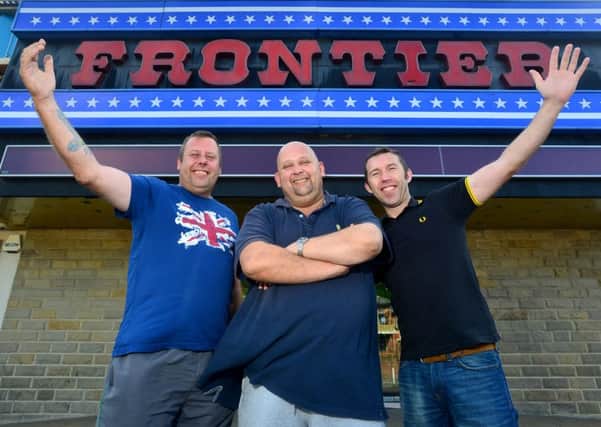 TOWN PRIDE Simon Roadnight has made a film about Batley with the help of Simon Crabtree and Jason Darrington.