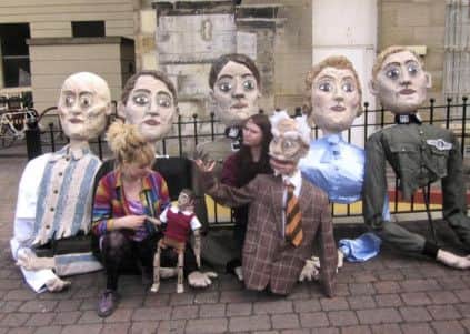 Molly Hawkins has been commissioned to create a giant puppet for Batley Festival
