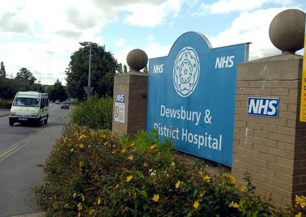 NATIONAL BLUEPRINT Dewsbury and District Hospital.