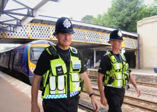 British Transport Police and Samaritans will be carrying out patrols at Dewsbury Station to raise awareness.