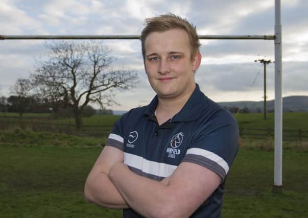 Aiming high: Ryan Sparks, general manager of the newly formed Mirfield Stags rugby league side, believes the club can become a major player in the amateur game.