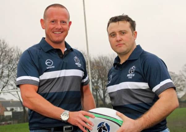 Mirfield Stags have appointed international referee Richard Silverwood and Simon Hagger as their coaches for next season.