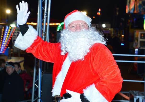 ENJOYABLE EVENT Mirfield's 2014 Christmas lights switch on.