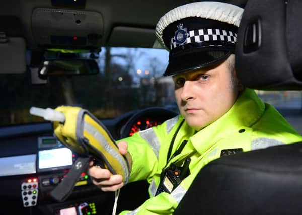 West Yorkshire Polices Roads Policing Unit tackling drink driving at Christmas.