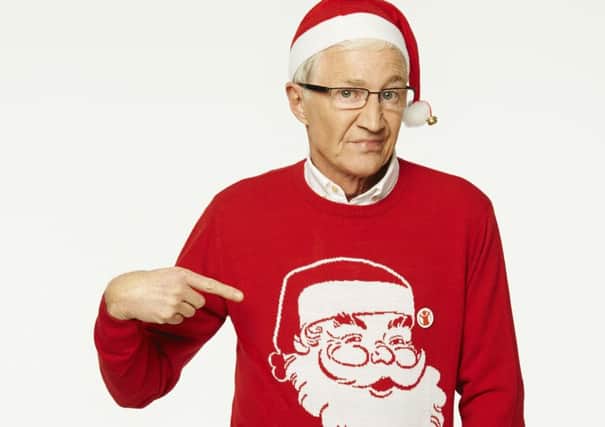 FESTIVE FUN Paul O'Grady supported Save the Children's National Christmas Jumper Day campaign.