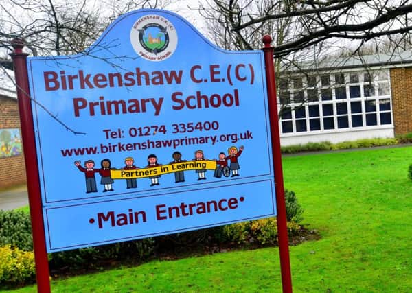 Birkenshaw CoE Primary School - Station Lane in Birkenshaw. (D534C451)