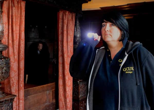 GHOST HUNT Jenny Bryant of GCUK Paranormal Events at Oakwell Hall.
