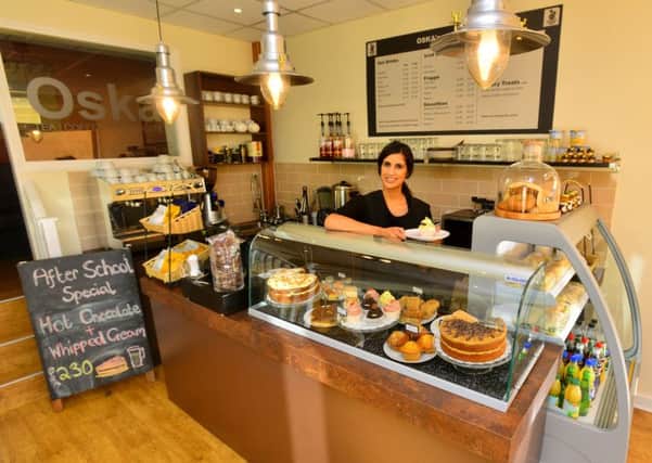 Syma Ahmed (along with her sister) has opened a new coffee shop in Birstall called Oskas. (D531D503)