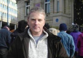 Green Party candidate for Dewsbury Adrian Cruden.