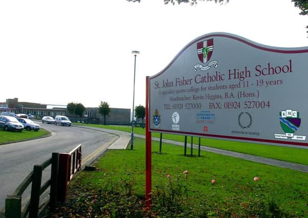 St John Fisher Catholic High School.