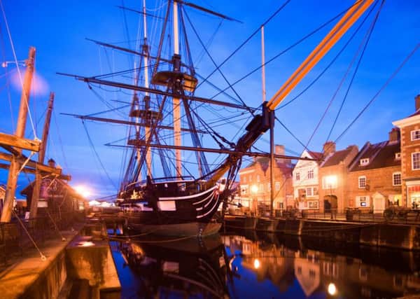 HMS Trincomalee and the historic dockside. Pictures: CHRIS ARMSTRONG