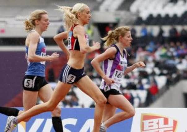 Jenny Walsh, leading a group in a previous race, won silver at the BUCS National Indoor Championships in Sheffield last weekend.