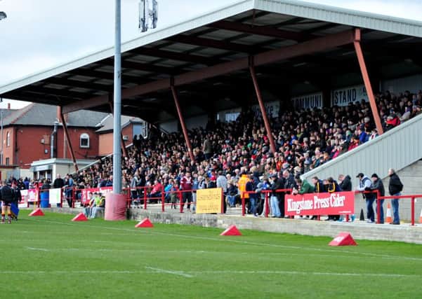 The crowds turned out for Batley Bulldogs v Bradford Bulls
