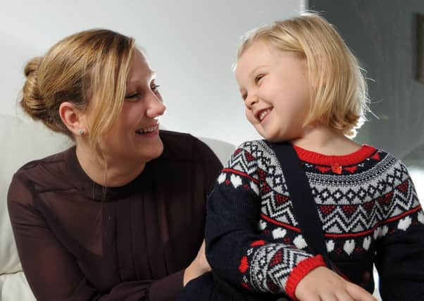 Sharon Catt, pictured with daughter Maisie, wants to put pressure on the government to make a vaccine available.