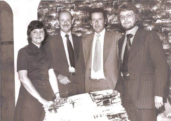 This photograph was taken when Heckmondwike Carpets moved to Dewsbury, and once again no names are known.